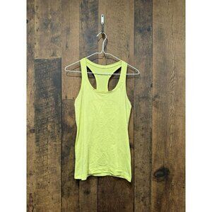 Lululemon Swiftly Tech Racerback Tank Yellow Size 6 EUC
